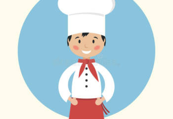 Cuisinier Dr´le De Chef De Dessin Animé Illustration de Vecteur Cuisinier Dr´le De Chef De Dessin Animé Illustration de Vecteur